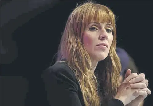  ?? ?? Labour deputy leader Angela Rayner said the move prohibited families from getting answers as part of the UK Covid Inquiry and raised ‘serious questions’