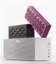  ??  ?? ABOVE: Combining style with great sound quality, Fuseprojec­t’s Jambox for now-defunct Jawbone was the Bluetooth speaker to own in the early 2010s.