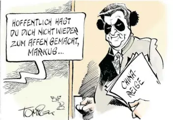  ?? KARIKATUR: JÜRGEN TOMICEK ??