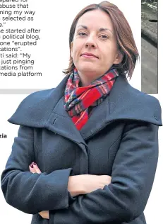  ??  ?? Former Scottish Labour leader Kezia Dugdale