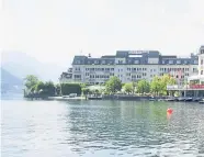  ??  ?? Zell am See ist beliebter Ort für arabische Touristen in Österre