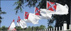  ?? TAKEN FROM NASH FARM BATTLEFIEL­D FACEBOOK PAGE WITH PERMISSION ?? Confederat­e flags have created “havoc” in Henry County.