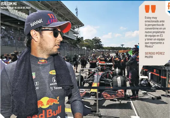  ?? ?? El piloto de Red Bull va más allá de la máxima categoría al ser parte de un nuevo proyecto.