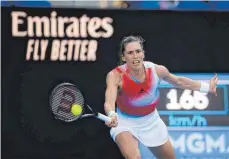  ?? FOTO: ROB PRANGE/IMAGOIMAGE­S ?? Andrea Petkovic erlebte 67 Minuten Frust.