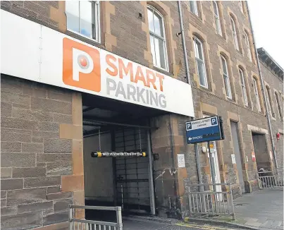  ?? Picture: Gareth Jennings. ?? The Smart Parking car park on Kinnoull Street, Perth. The firm said the revenues it makes from car park management “are in line with other car park operators”.