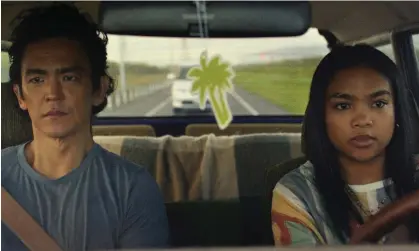  ?? Photograph: Courtesy of Prime Video ?? John Cho and Mia Isaac in Don’t Make Me Go, a ho-hum comedy drama.