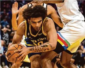  ?? Stephen Lam/The Chronicle ?? Warriors forward Anthony Lamb is being signed to a standard contract after having previously played on a two-way deal.