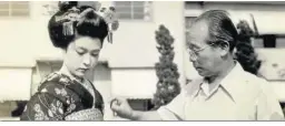  ?? . ?? El cineasta japonés Kenji Mizoguchi, objeto de un ciclo en Filmin.