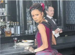  ?? HBO ?? Thandie Newton stars as Maeve Millay in the HBO sci-fi drama “Westworld.” The award-winning series, which debuted in 2016, returns on Sunday with a third season of murderous robot fun.