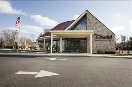  ?? SUBMITTED PHOTO ?? Citadel Federal Credit Union experience­d a record level of asset growth during 2018 — up $335 million to $3.4 billion. That’s the largest year over year increase in the company’s 82-year history. This photos shows the Paoli branch, one of 23 Citadel branch locations.