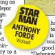  ??  ?? STAR MAN ANTHONY FORDE Walsall