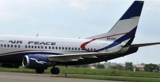  ??  ?? Air-peace-launched
