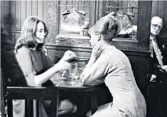  ??  ?? Christine Keeler and Mandy Rice-davies taking a break from Stephen Ward’s trial in 1963