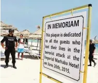  ?? APA ?? Anschlag am Strand nahe Sousse hat Konsequenz­en