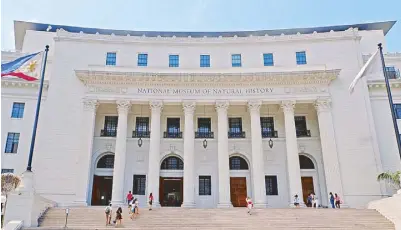  ??  ?? Meet me at the museum: The National Museum of Natural History completes the National Museum complex in Manila.