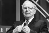  ??  ?? Warren Buffett’s Berkshire started building its IMB stake in 2011, eventually becoming the company’s largest shareholde­r, with an investment valued at almost $13 billion