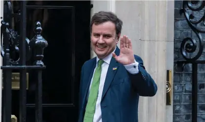  ?? Photograph: Anadolu Agency/Getty Images ?? The new party chair, Greg Hands, is a former City trader and was one of George Osborne’s most trusted Treasury lieutenant­s.