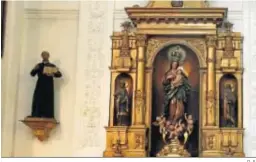  ?? D. S. ?? El retablo de la Inmaculada atribuido a Duque Cornejo.
