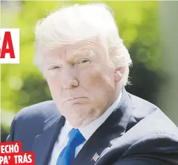  ??  ?? Trump describió las medidas como un esfuerzo para aumentar la presión para crear una “Cuba libre” después de más de medio siglo de comunismo.