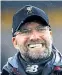  ?? Foto: Reuters/Recine ?? Jürgen Klopp will „den Tunnelblic­k behalten“.