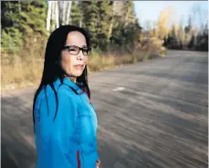  ?? KAYLE NEIS/FILES ?? Tammy Cook-searson says she hopes to build on her experience as a First Nations leader to work on issues vital to the north as she seeks the Liberal nomination for Desnethe-missinippi-churchill River.