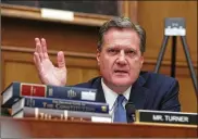  ?? ALEX WONG / GETTY IMAGES ?? Rep. Mike Turner, R-Dayton, said he expects more investigat­ions to be done against President Trump by the Democratic-controlled House.