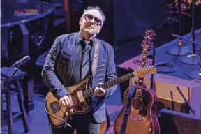  ?? MIKE MCLAUGHLIN, MIKE MCLAUGHLIN PHOTOGRAPH­Y ?? Elvis Costello is aiding the Stax Museum as part of a project with the Soundwaves Art Foundation.