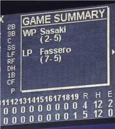  ?? ELAINE THOMPSON, AP ?? The Mariners and Red Sox played 19 innings in 2000. A proposal would put a runner on second base to start each extra inning.