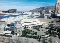  ?? Photos: Richard White ?? While SLC’s Salt Palace convention centre opened back in 1996, it still looks very contempora­ry with its extensive use of glass and steel.