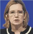  ??  ?? 0 Amber Rudd hopes plans will be set out in ‘next few weeks’