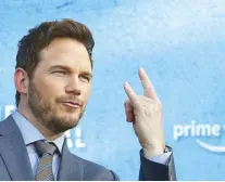  ?? PHOTOS FROM REUTERS ?? Chris Pratt