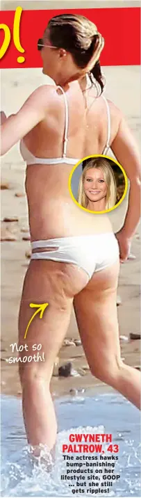  ??  ?? GWYNETH PALTROW, 43