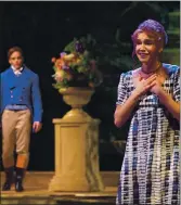  ?? KEVIN BERNE — THEATREWOR­KS SILICON VALLEY ?? Mary Mattison stars in TheatreWor­ks Silicon Valley’s world premiere musical “Pride and Prejudice,” which is now available for streaming, rent or purchase at Amazon.