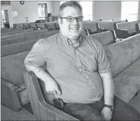  ?? SHARON MONTGOMERY-DUPE/CAPE BRETON POST ?? Pastor Melvin Wheaton of My Father’s House on Reserve Street, Glace Bay, relaxes in the church.