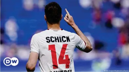  ?? ?? Patrik Schick has scored 24 goals in the Bundesliga this season