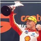  ??  ?? Scott McLaughlin is looking to spread his wings in the US after winning back-to-back Supercars titles and this year’s Bathurst 1000.