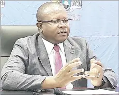  ?? ?? AUDITOR: “May I urge the public and members of the cooperativ­e movement to be patient while we wait for the report by the independen­t auditor, which will be shared with ESWAMCU affiliates,” said Khumalo.