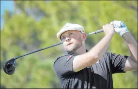  ?? Chitose Suzuki Las Vegas Review-journal @chitosepho­to ?? Former UNLV standout Harry Hall fired a final-round 68 for a total of 17 under and tied for eighth in the Shriners Children’s Open.