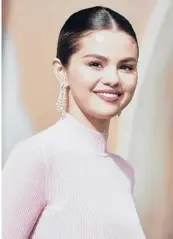  ?? RICHARD SHOTWELL/INVISION 2020 ?? Selena Gomez will host “VAX Live: The Concert to Reunite the World,” which airs May 8.