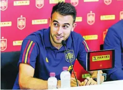  ?? EFE ?? Eric García es imprescind­ible para Xavi y para Luis Enrique