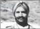  ??  ?? Brigadier Mohindar Singh Chopra’s photo displayed at Partition Museum, Amritsar