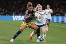  ?? Patricia Pérez Ferraro/SPP/Shuttersto­ck ?? Jorelyn Carabali will come up against Lauren Hemp again when Brighton take on Manchester City in the WSL. Photograph: