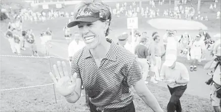  ?? JIM BOURG REUTERS ?? Suzy Whaley is set to become the first female president of the PGA in its 102-year history, after two years as secretary and two as vice-president.