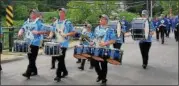  ?? PHOTOS COURTESY UPSTATE INDEPENDEN­T DRUM AND BUGLE CORPS ?? The Upstate Independen­t Drum and Bugle Corps recently took first place at both the Oneida County Firemen’s Convention and the Central New York Firemen’s Convention in Oriskany.