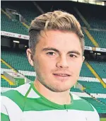  ??  ?? Happy at Celtic – James Forrest.