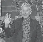  ?? PROVIDED BY WARNER BROS. ?? Ellen DeGeneres’ show will end after 19 seasons.