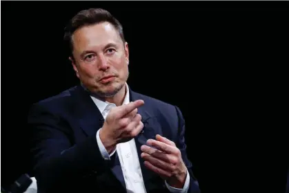  ?? Photograph: Gonzalo Fuentes/Reuters ?? Elon Musk’s X argues the Wakeley stabbing posts should not have been banned in Australia at all and it opposes demands to remove the content globally.
