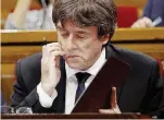  ?? Ansa ?? Esautorato Carles Puigdemont