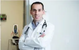  ?? SCHULICH MEDICINE & DENTISTRY, WESTERN UNIVERSITY ?? Dr. David Palma, a radiation oncologist and cancer researcher, hopes his book will empower cancer patients to become their own best advocates.