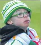  ??  ?? Celtic superfan Jay Beatty is an official ambassador for the club.